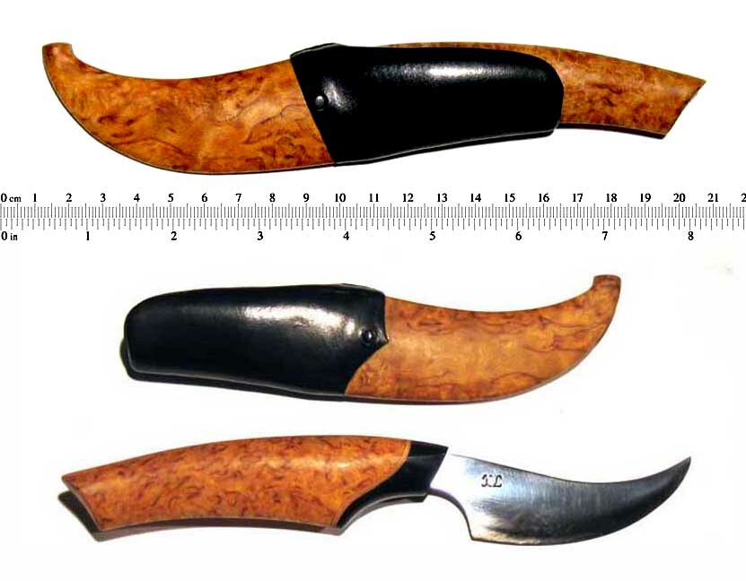 Jens Rahbek Iron Age Skinning Knife